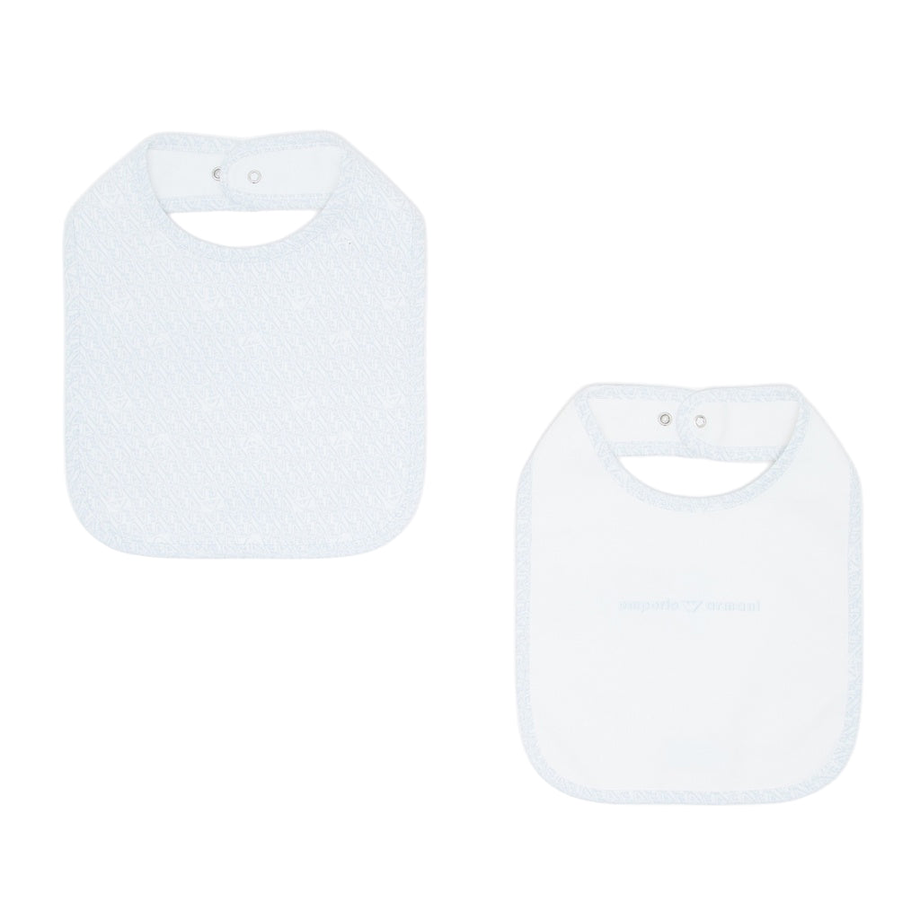 Emporio Armani Junior Set of Two Bibs