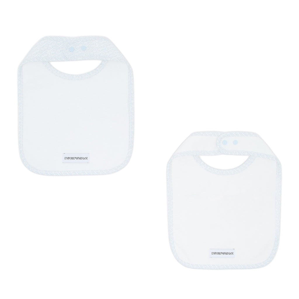 Emporio Armani Junior Set of Two Bibs