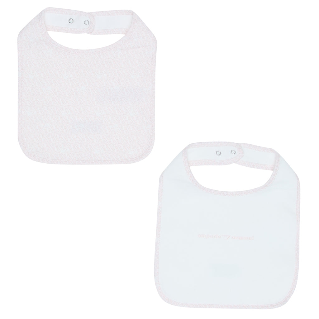 Emporio Armani Junior Set Of Two Bibs