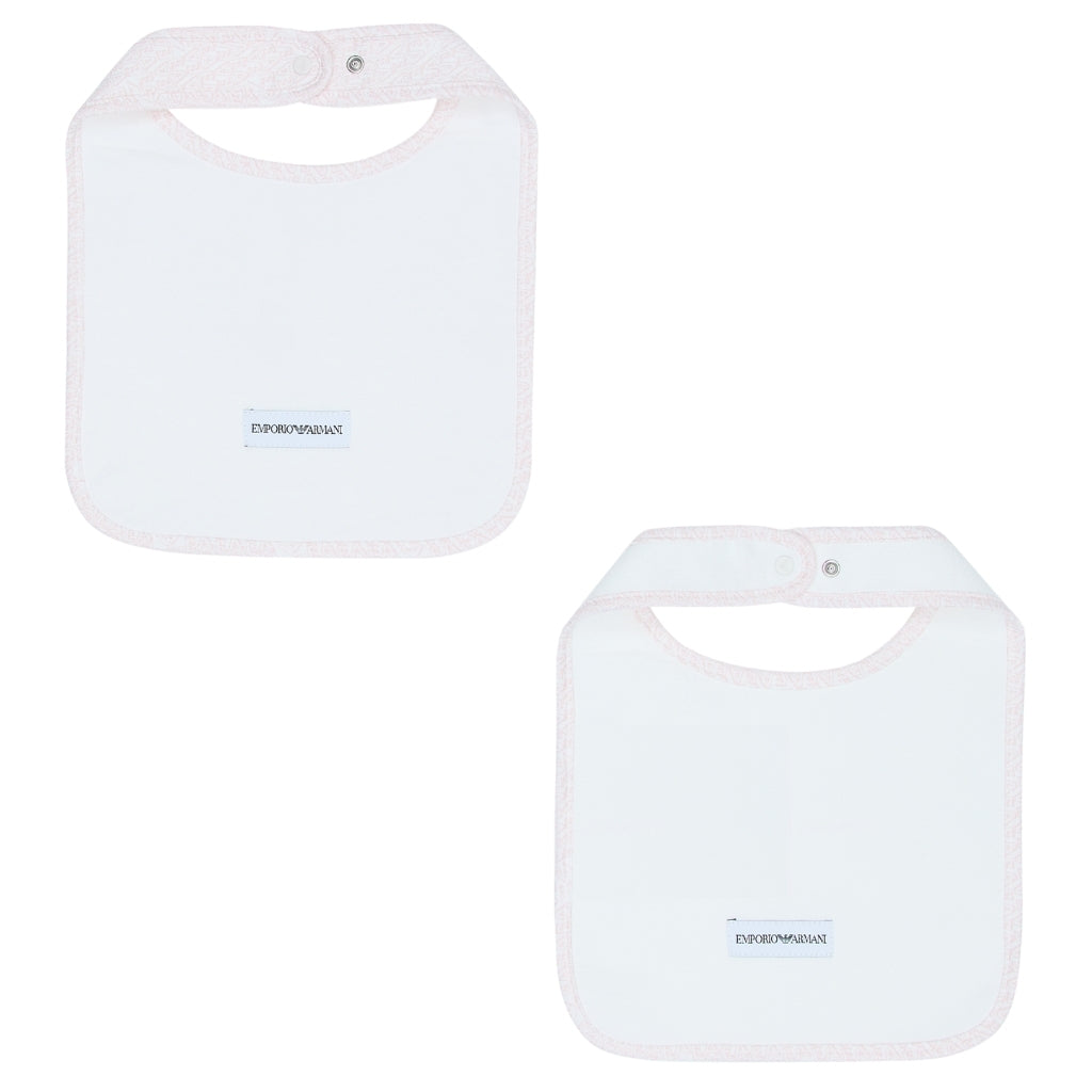 Emporio Armani Junior Set Of Two Bibs
