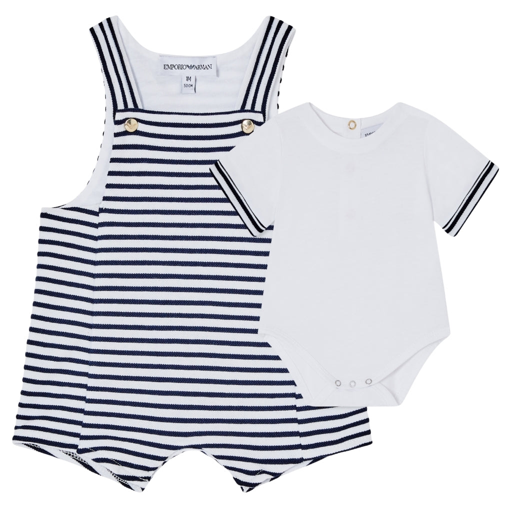 Emporio Armani Junior Set Of Two Rompers