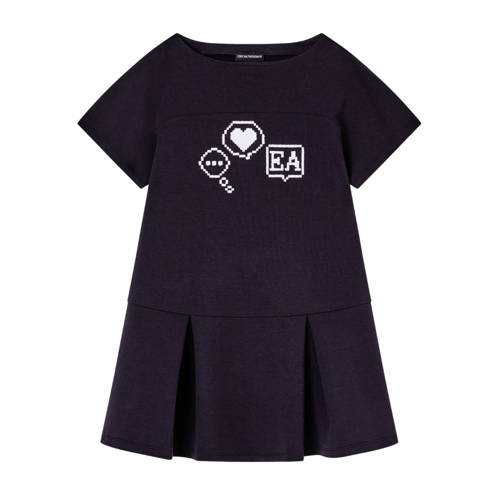 Emporio Armani Junior Graphic Print Dress
