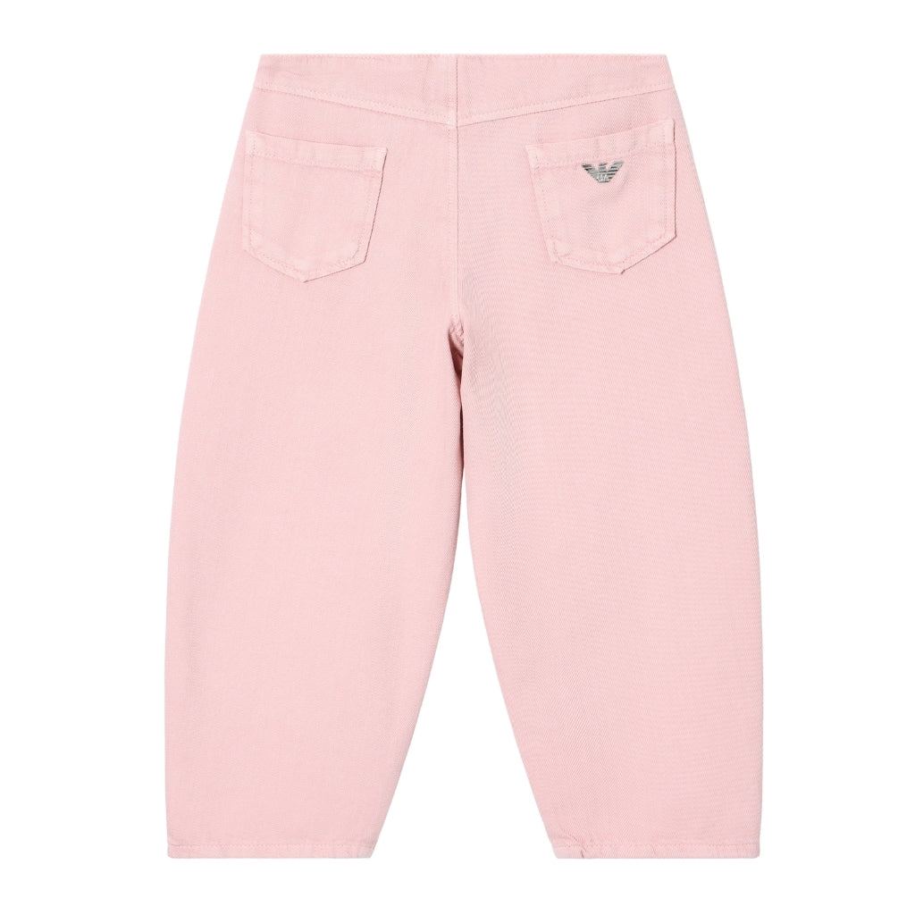 Emporio Armani Junior Cotton Trousers