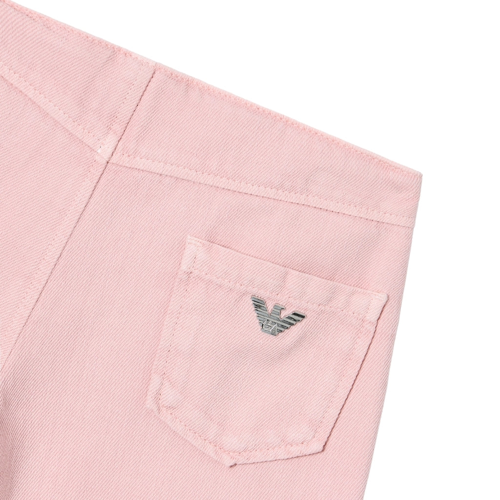 Emporio Armani Junior Cotton Trousers