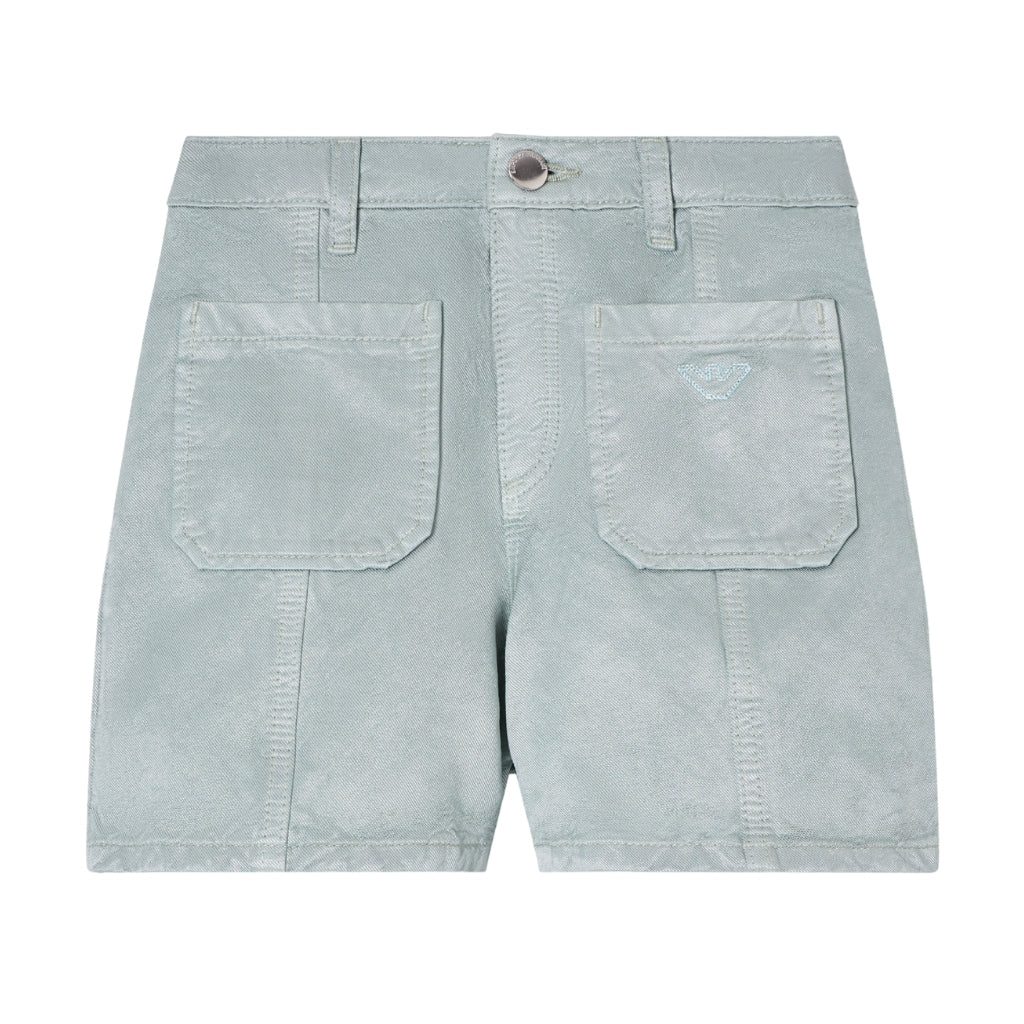 Emporio Armani Junior Patch Pocket Shorts