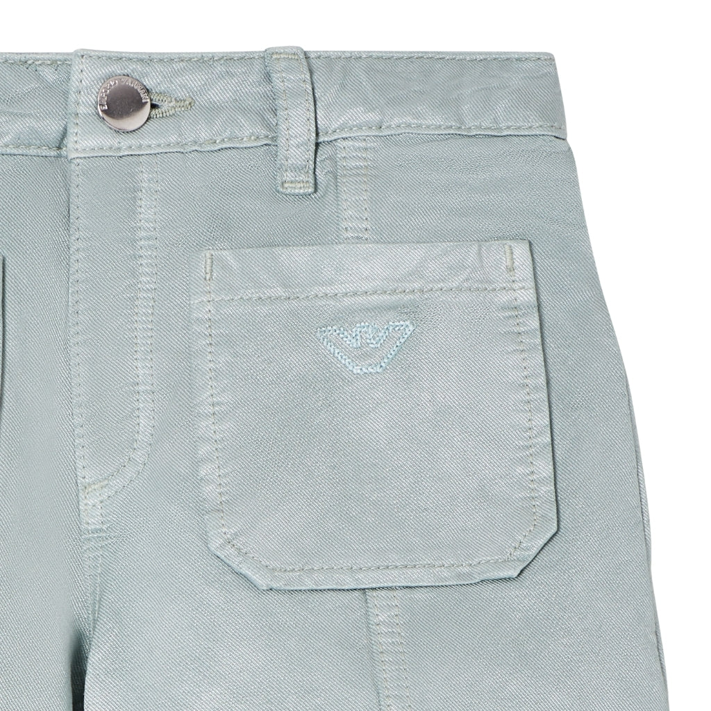 Emporio Armani Junior Patch Pocket Shorts
