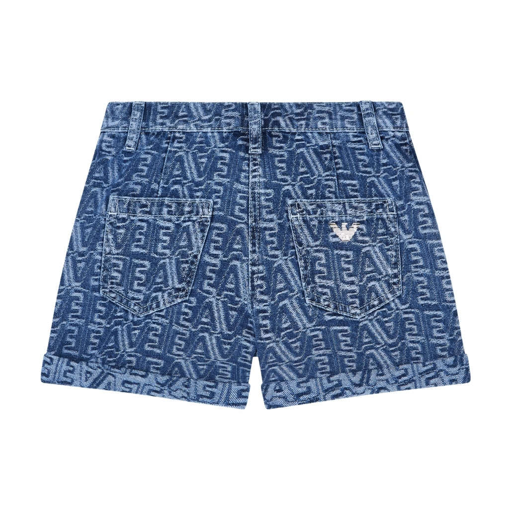 Emporio Armani Junior Logo Shorts