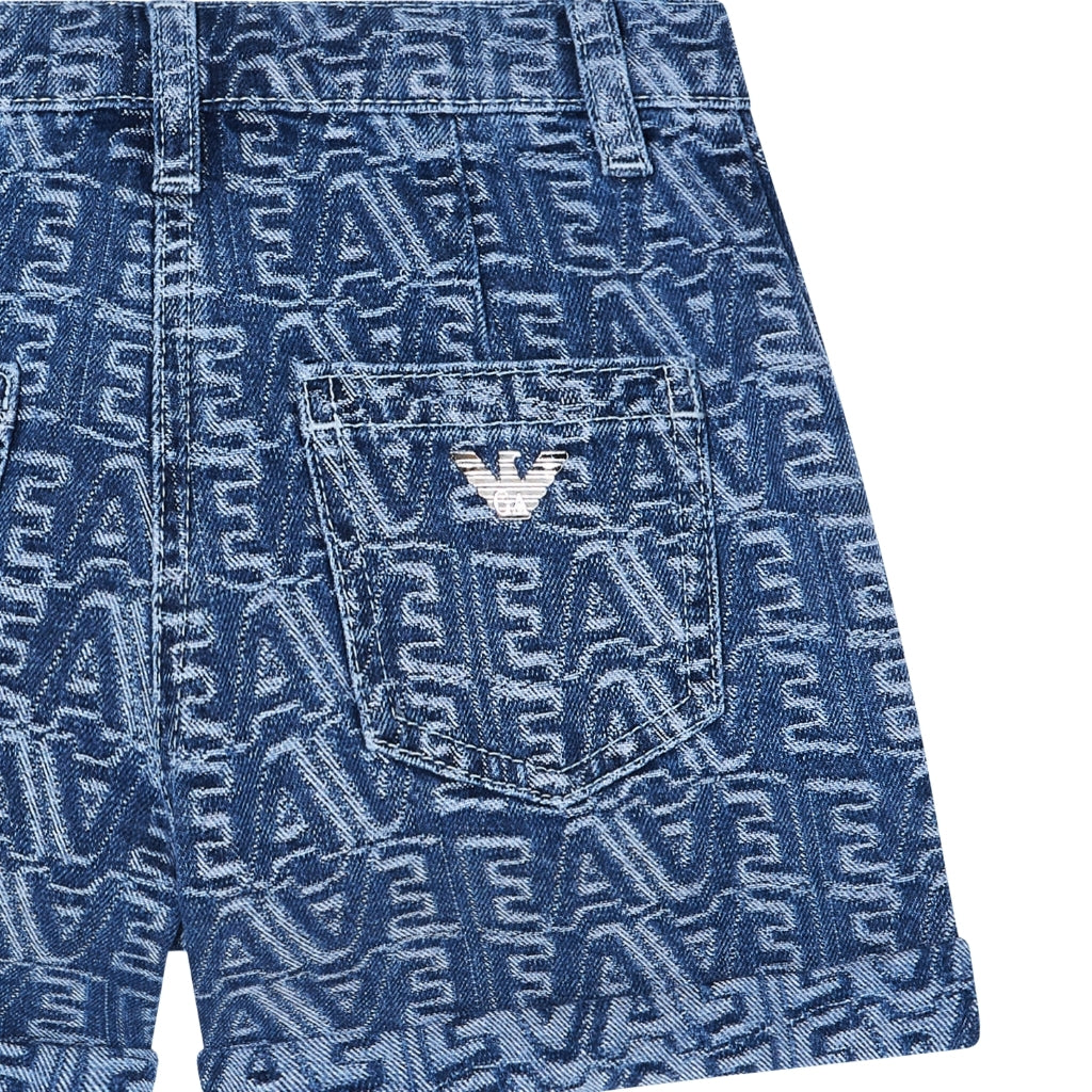 Emporio Armani Junior Logo Shorts