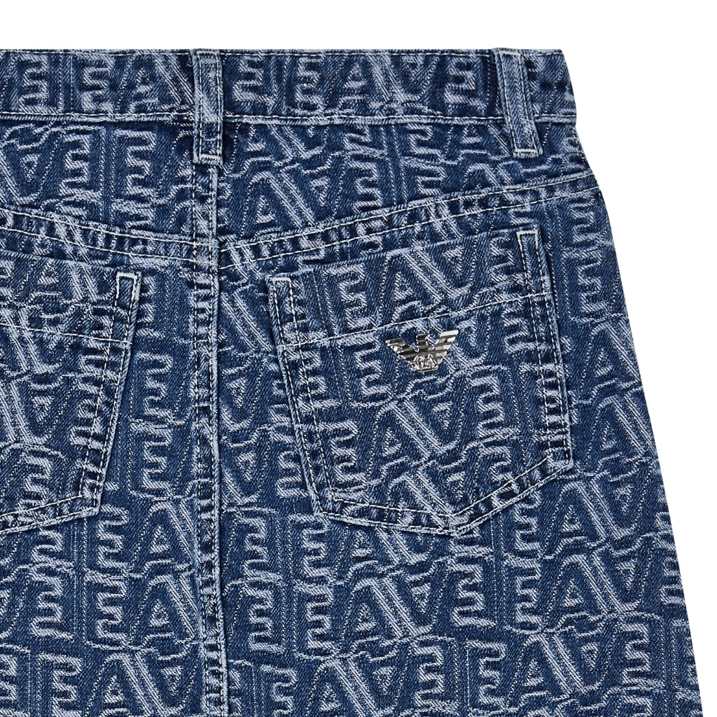 Emporio Armani Junior Logo Skirt