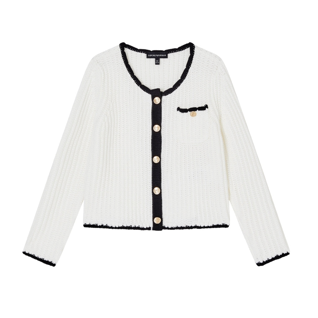 Emporio Armani Junior Knit Cardigan