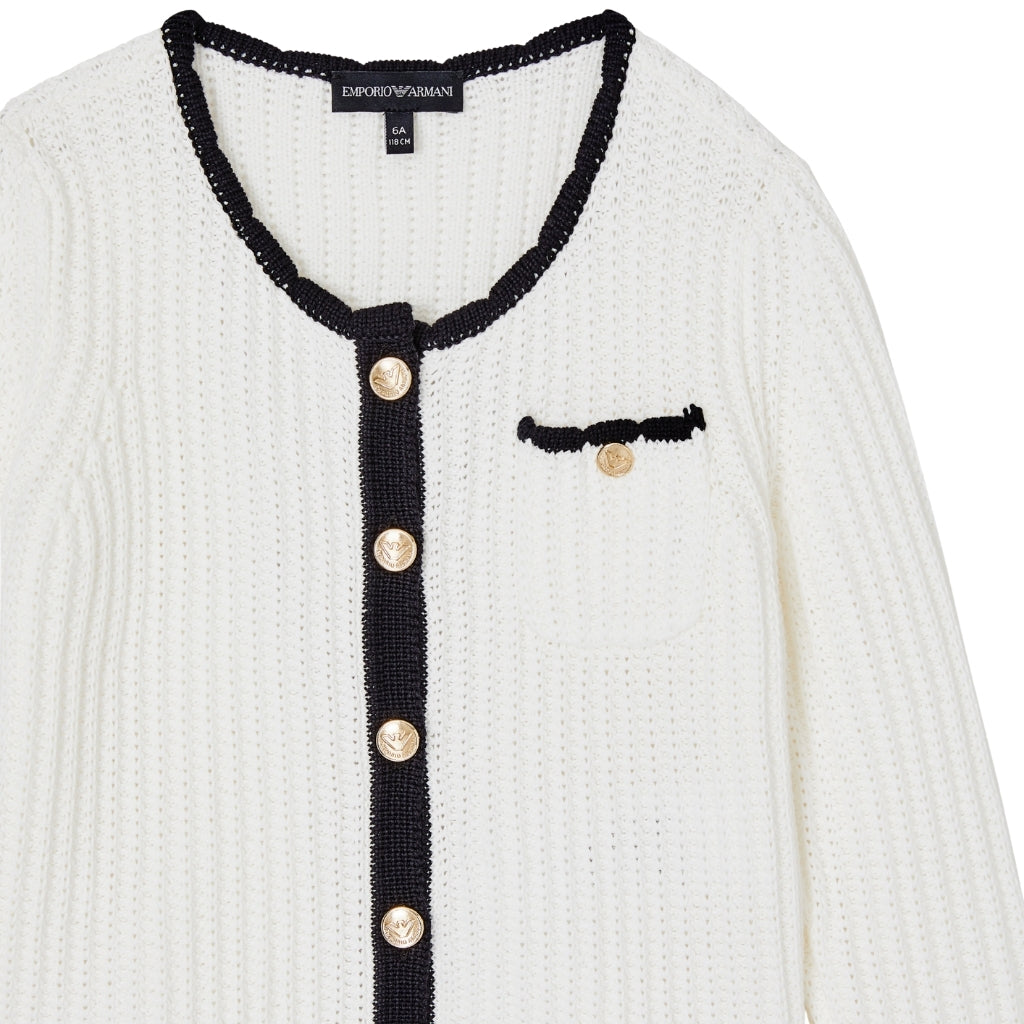 Emporio Armani Junior Knit Cardigan