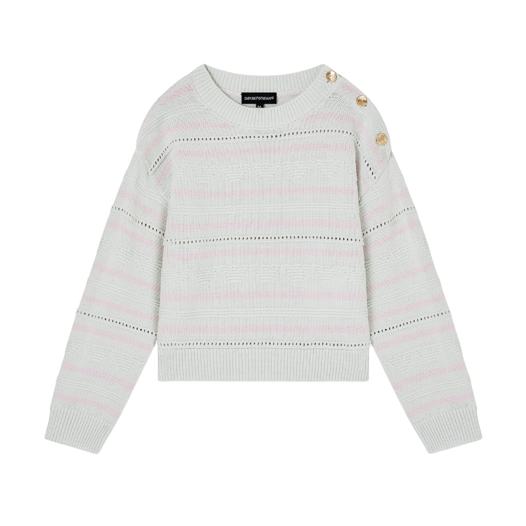 Emporio Armani Junior Striped Sweater