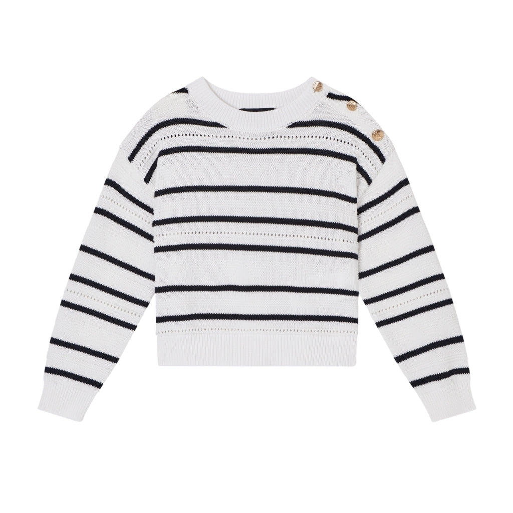 Emporio Armani Junior Striped Sweater