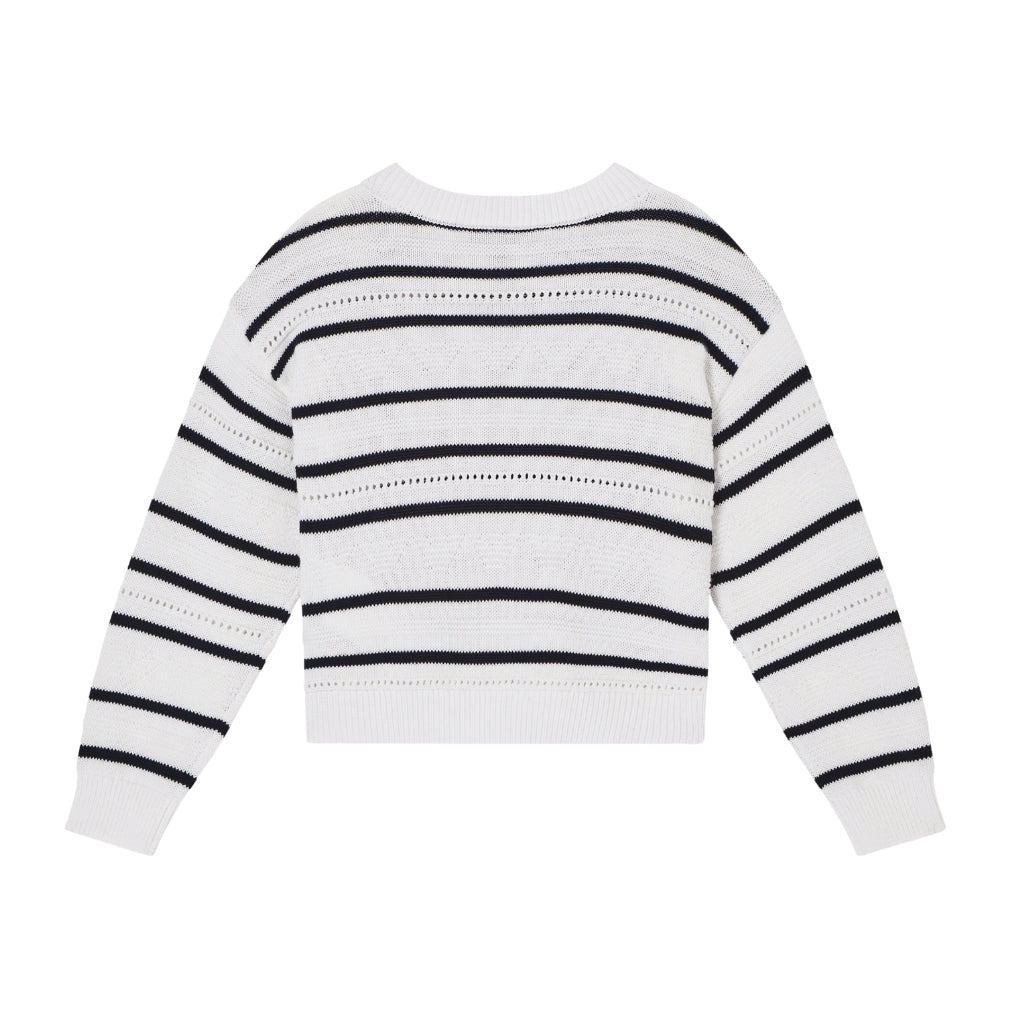 Emporio Armani Junior Striped Sweater