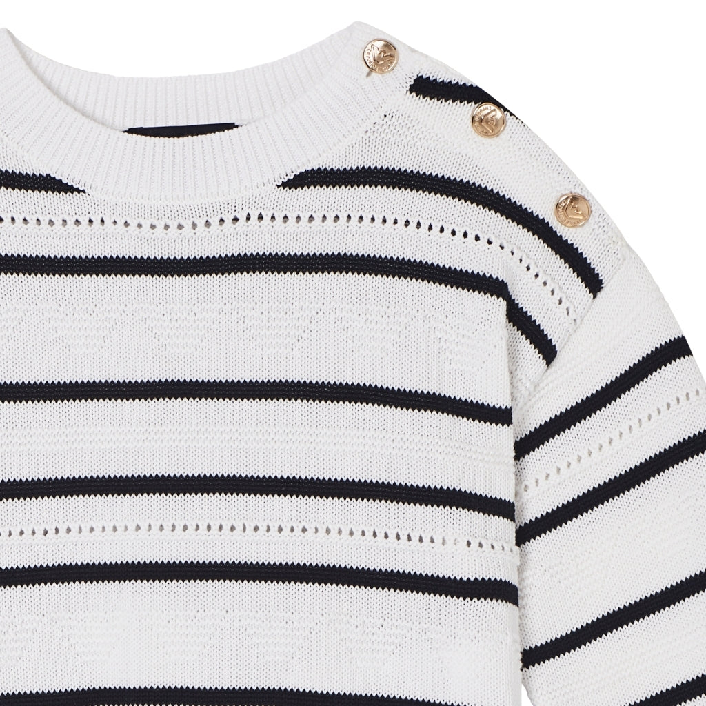 Emporio Armani Junior Striped Sweater