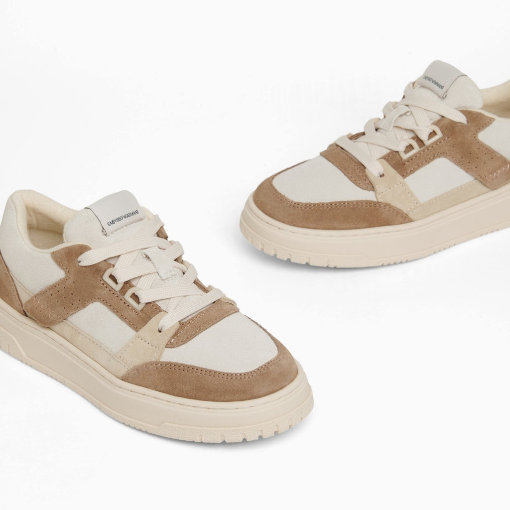 Emporio Armani Junior Leather Sneaker