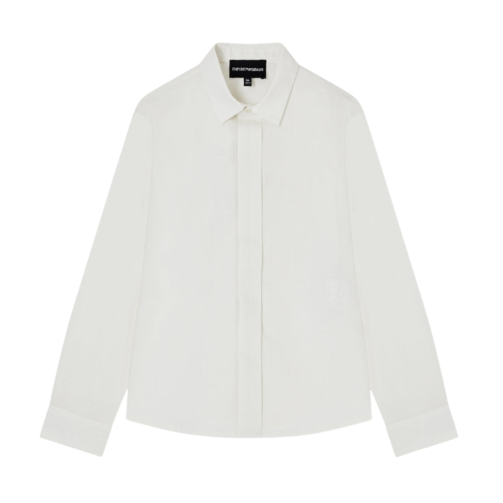 Emporio Armani Junior Linen Shirt