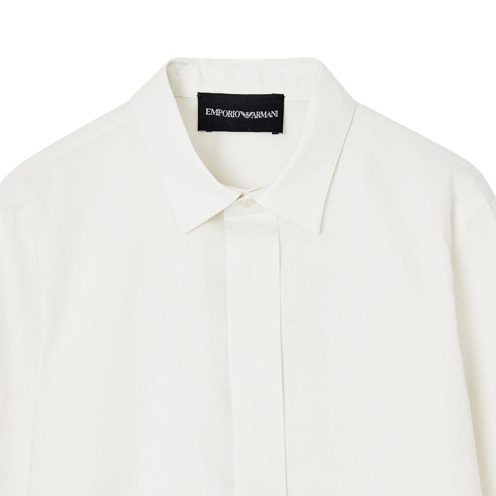 Emporio Armani Junior Linen Shirt