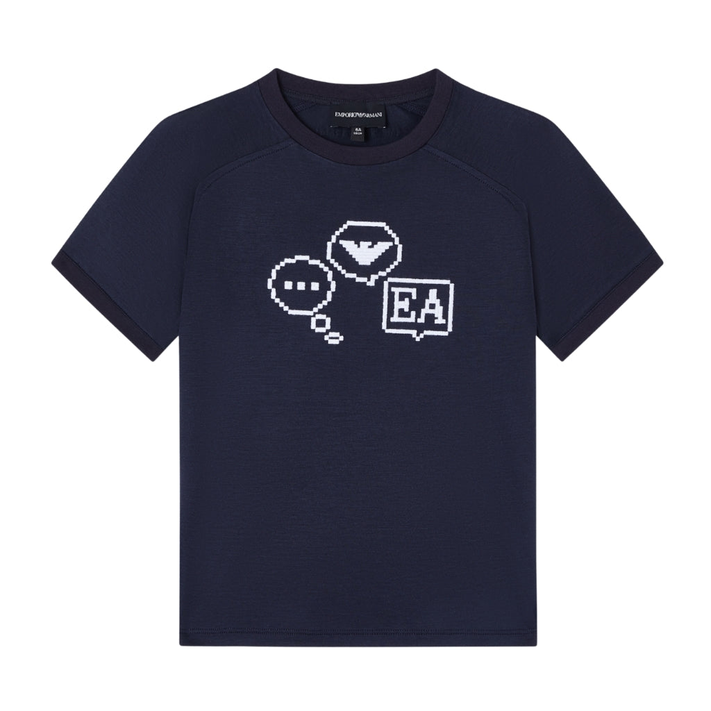 Emporio Armani Junior Graphic Print T-Shirt