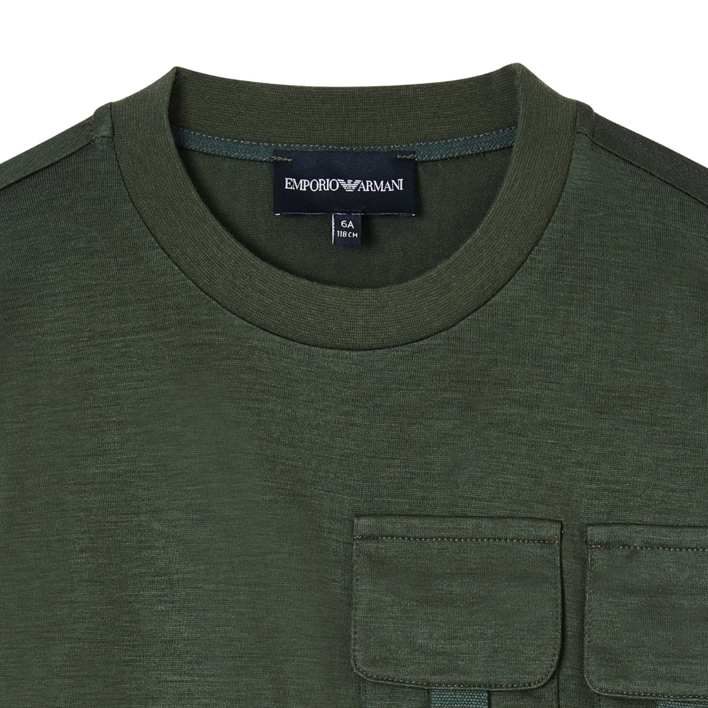 Emporio Armani Junior Pocket T-Shirt