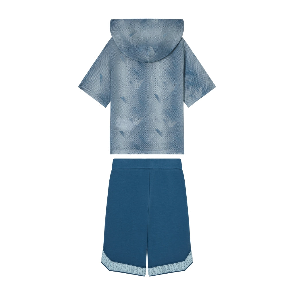 Emporio Armani Junior Top And Shorts Set