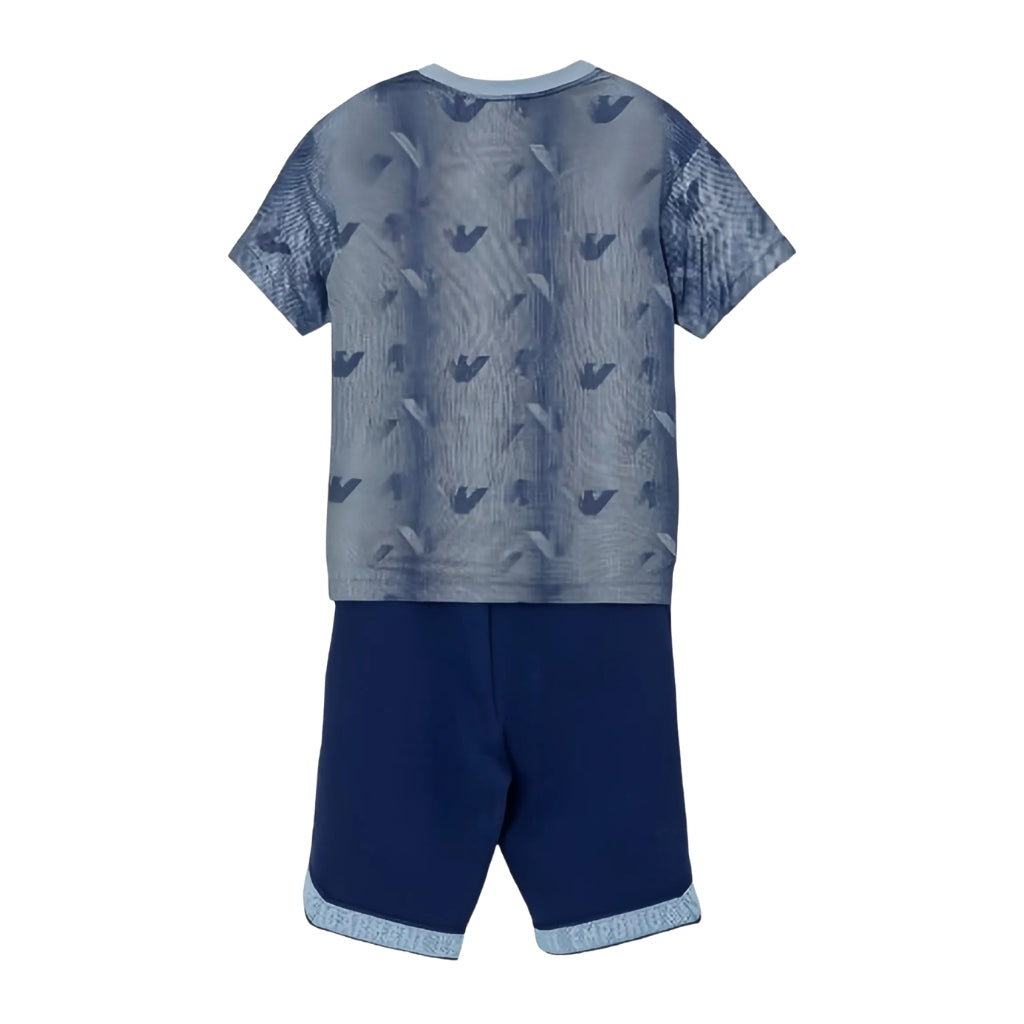 Emporio Armani Junior Top And Shorts Set