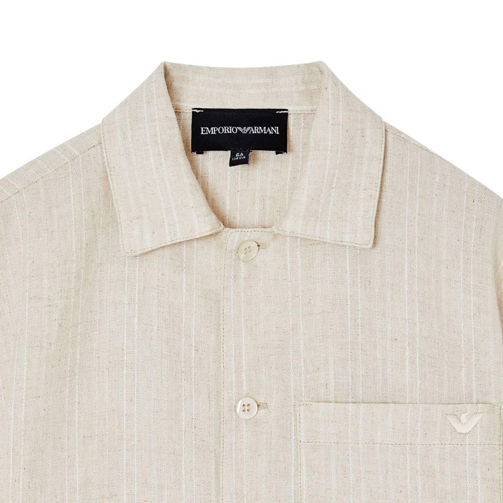 Emporio Armani Junior Striped Shirt
