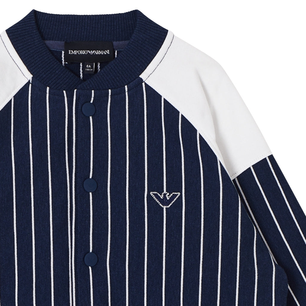 Emporio Armani Junior Striped Sweatshirt