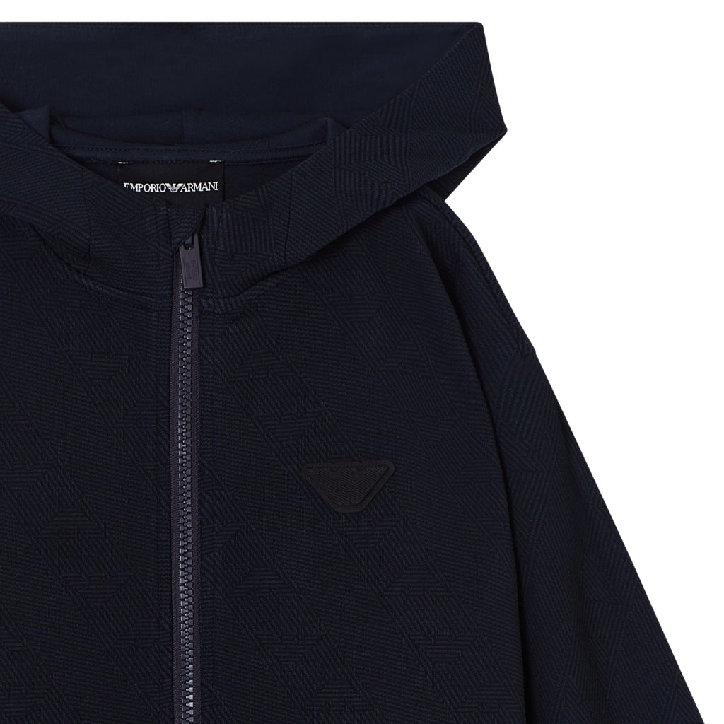 Emporio Armani Junior Hooded Sweatjacket
