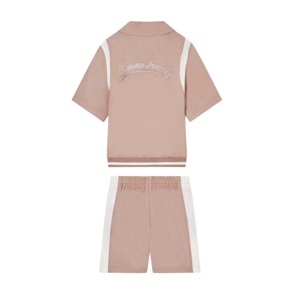 Emporio Armani Junior Shirt And Shorts Set