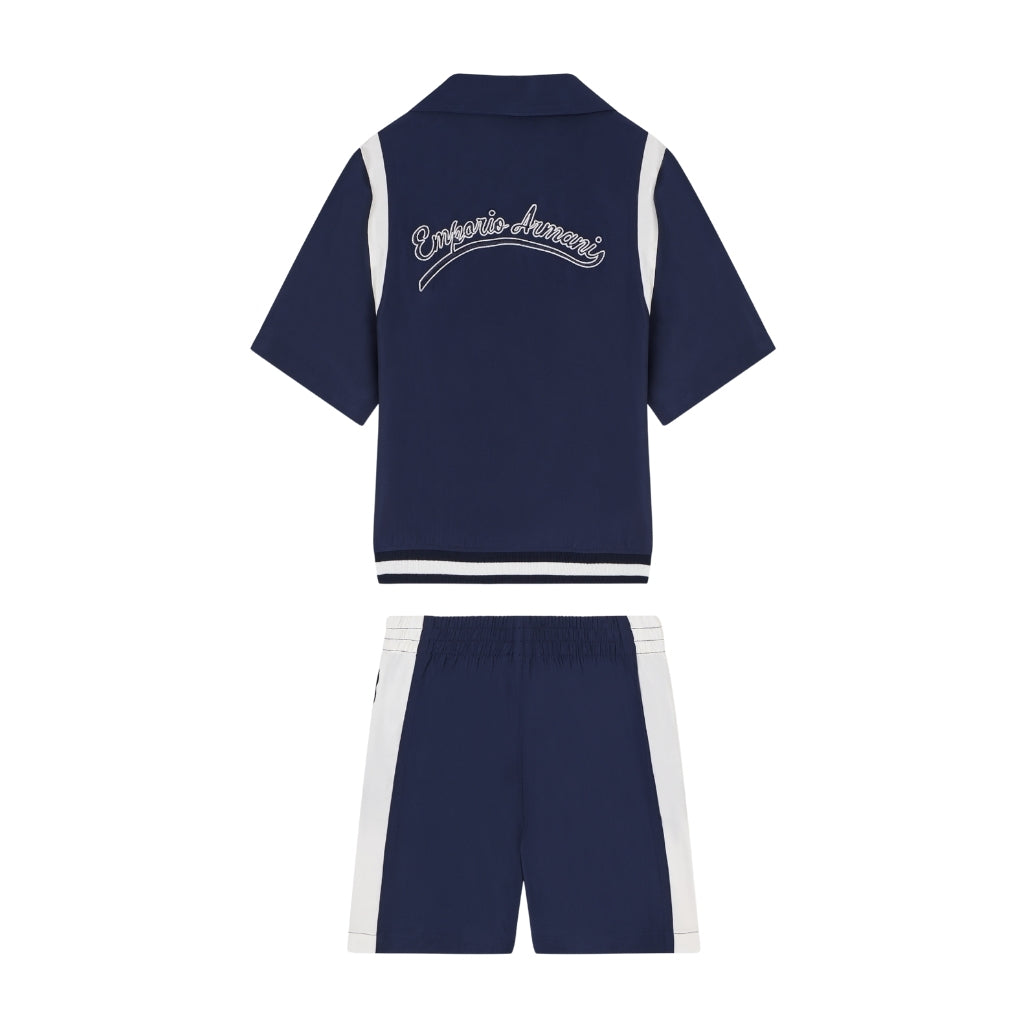 Emporio Armani Junior Shirt And Shorts Set