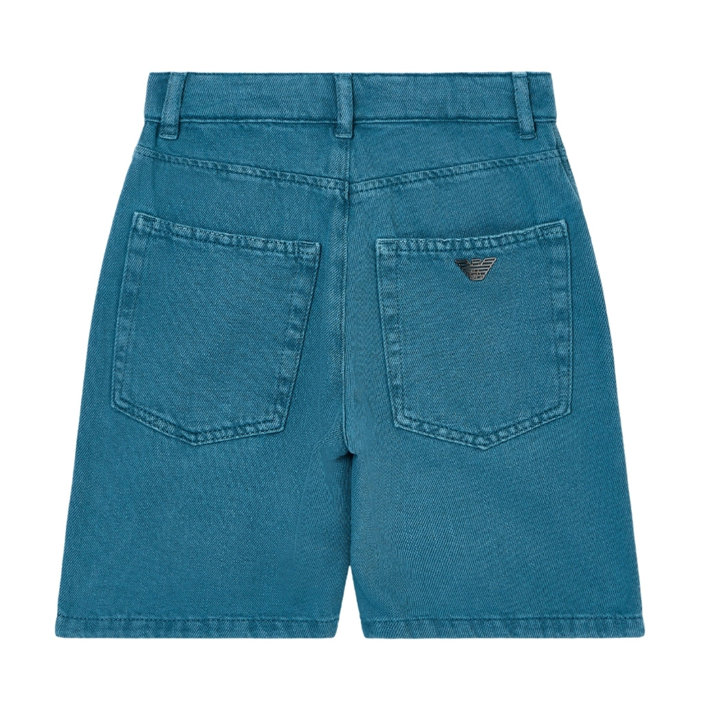Emporio Armani Junior Denim Shorts