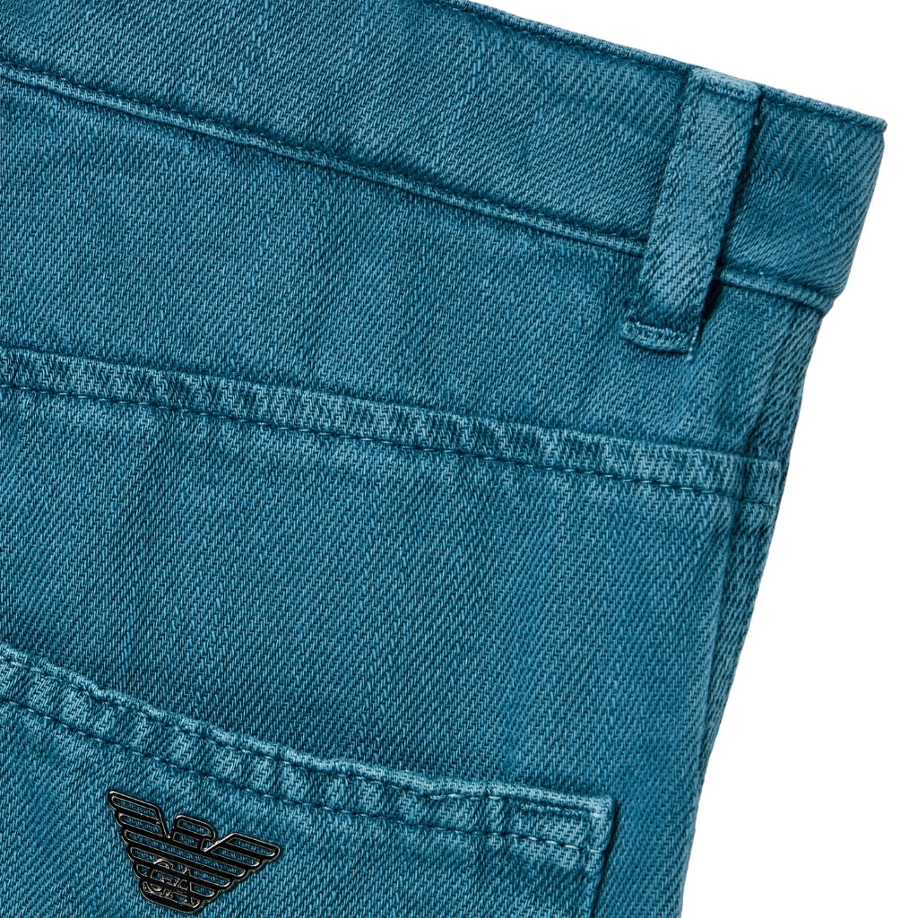 Emporio Armani Junior Denim Shorts