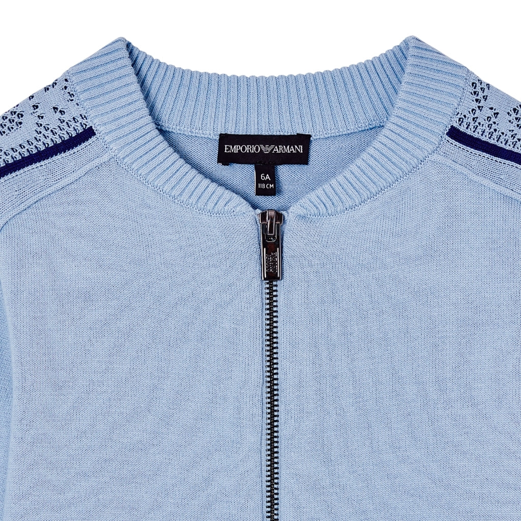 Emporio Armani Junior Knit Cardigan