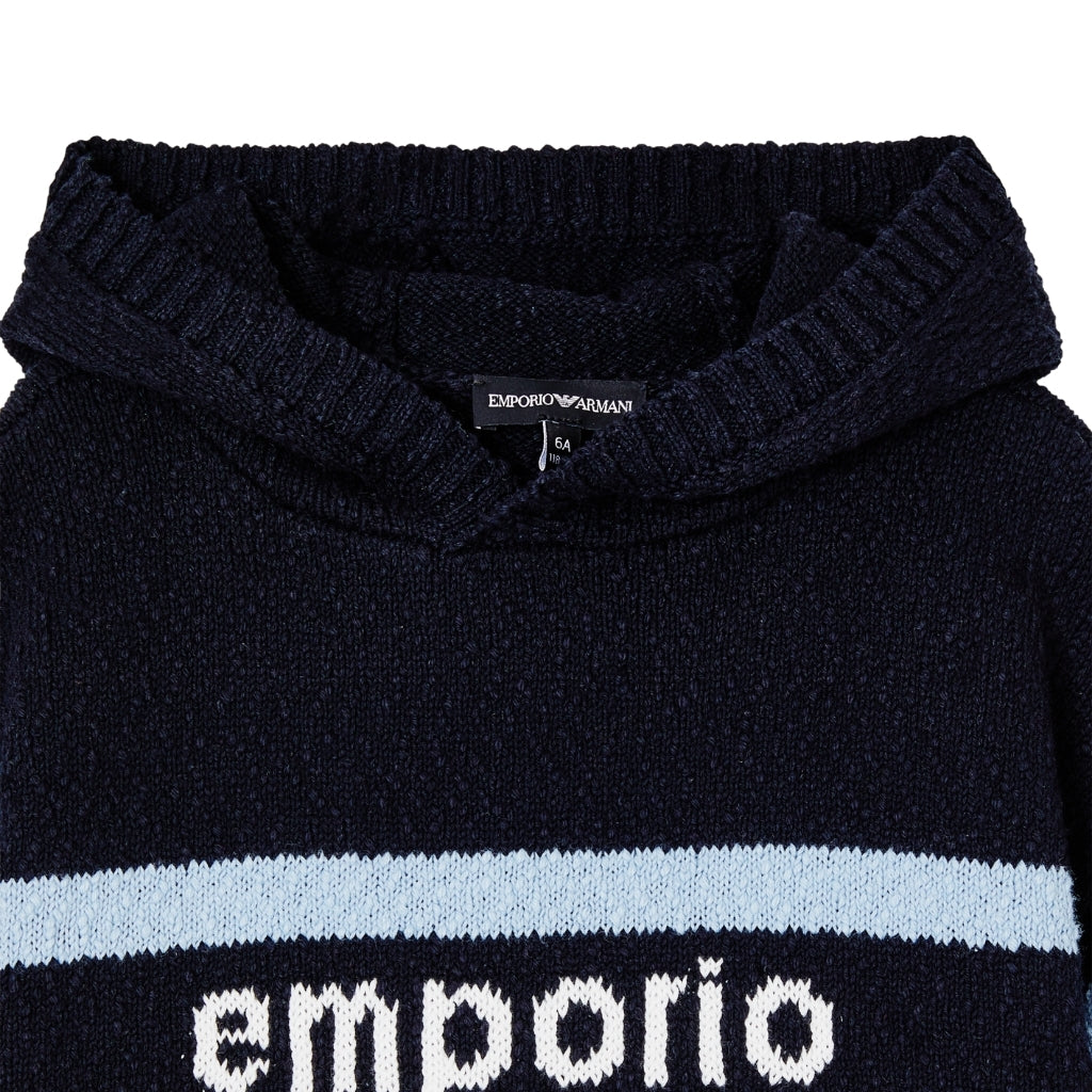 Emporio Armani Junior Hooded Sweater