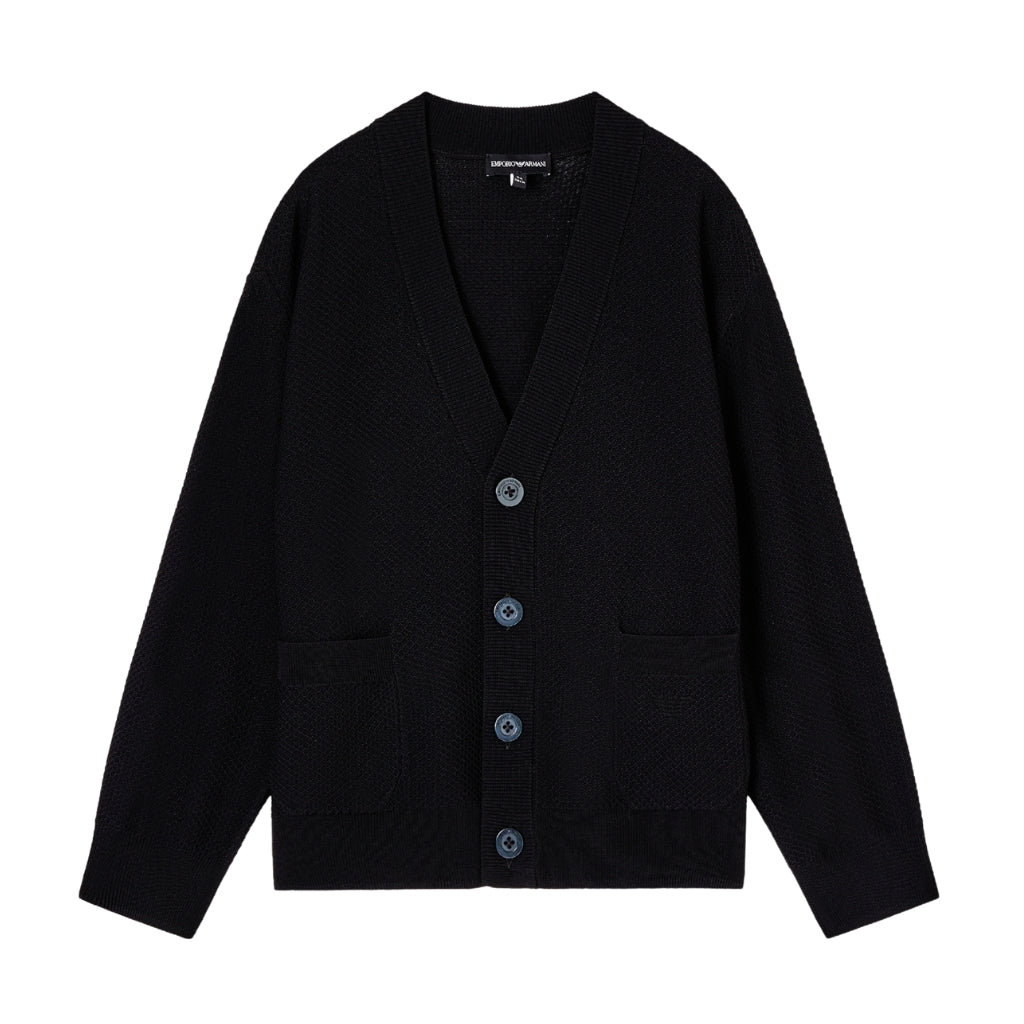 Emporio Armani Junior Knit Cardigan