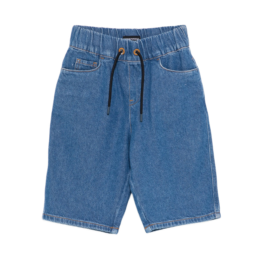 Emporio Armani Junior Drawstring Shorts