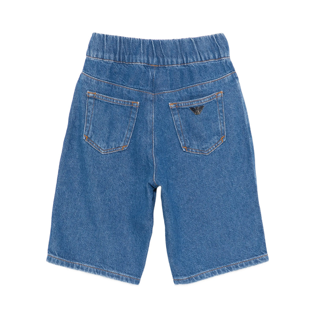 Emporio Armani Junior Drawstring Shorts