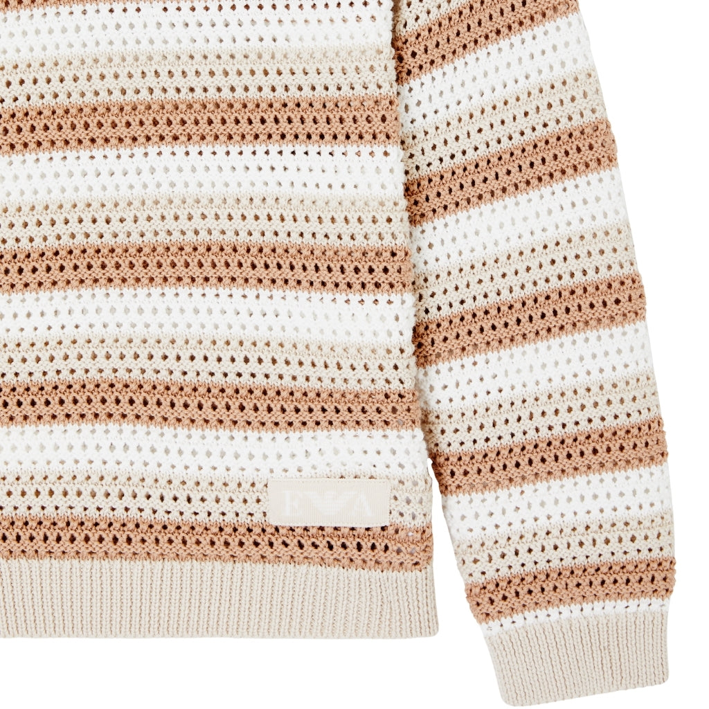 Emporio Armani Junior Striped Sweater