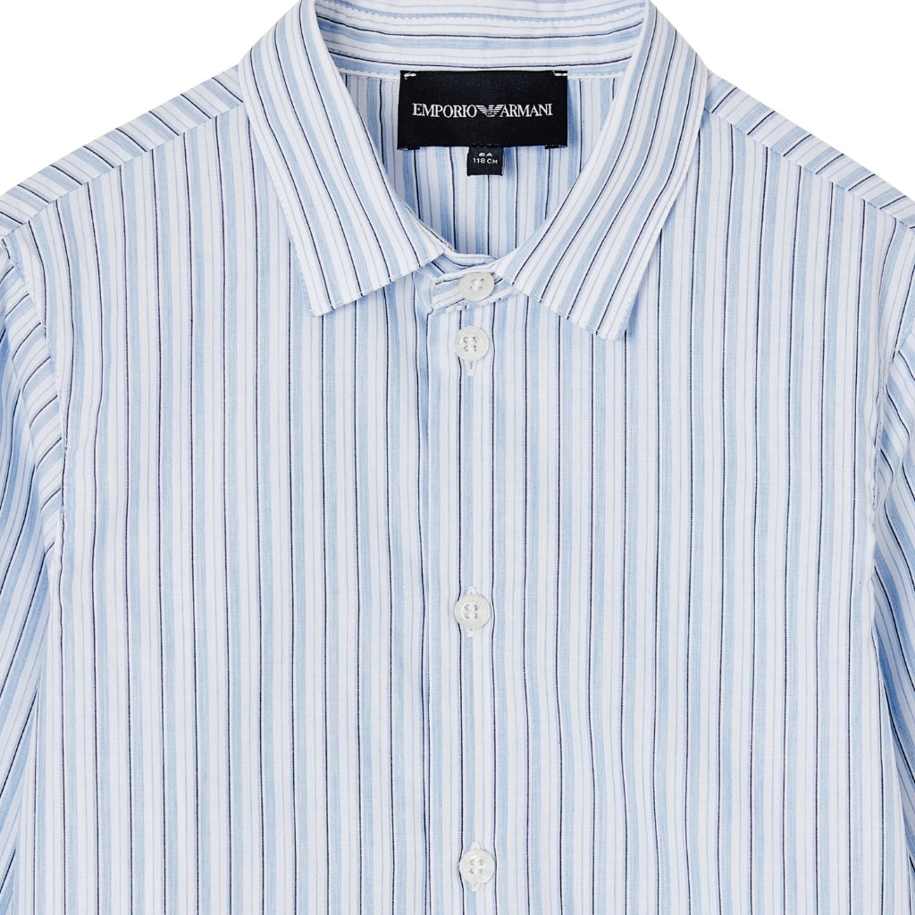Emporio Armani Junior Striped Shirt