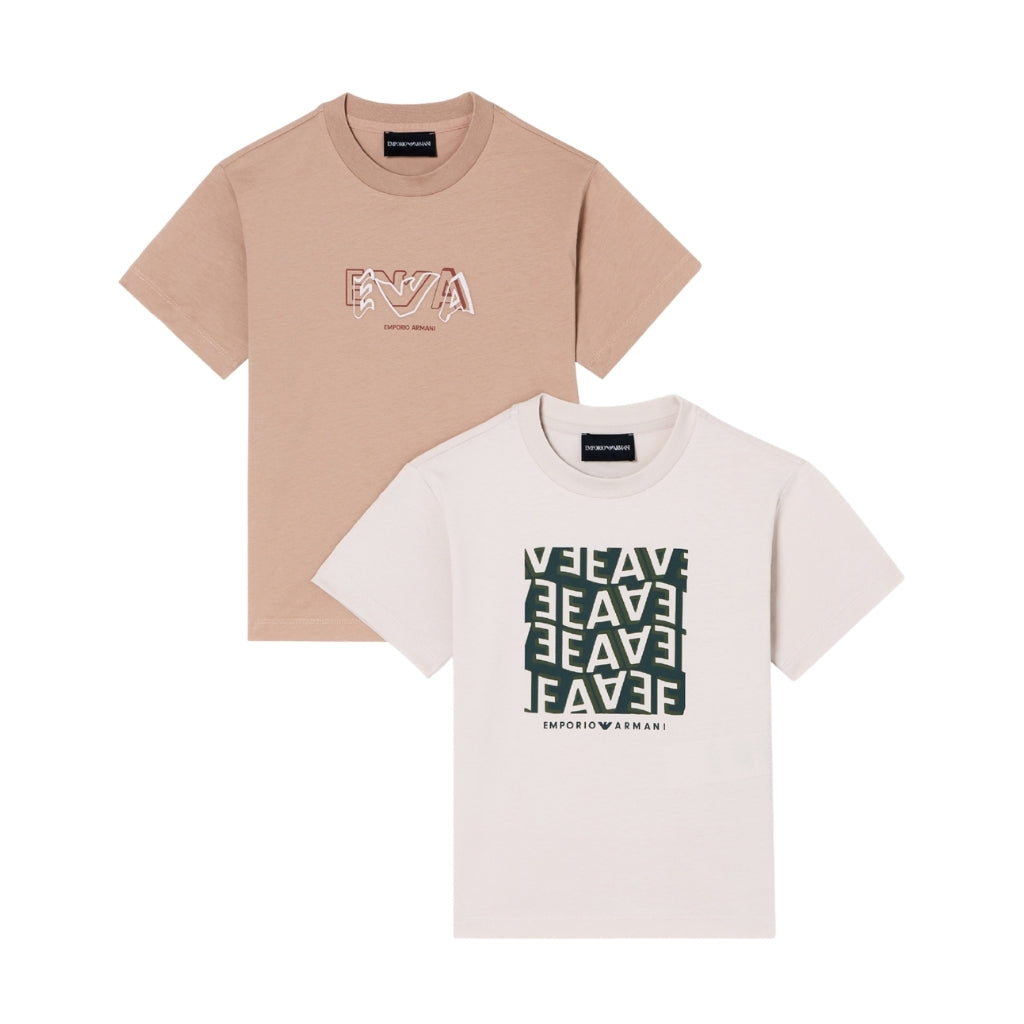 Emporio Armani Junior Set Of Two T-Shirts