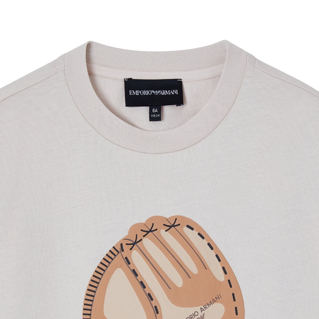 Emporio Armani Junior Graphic Print T-Shirt