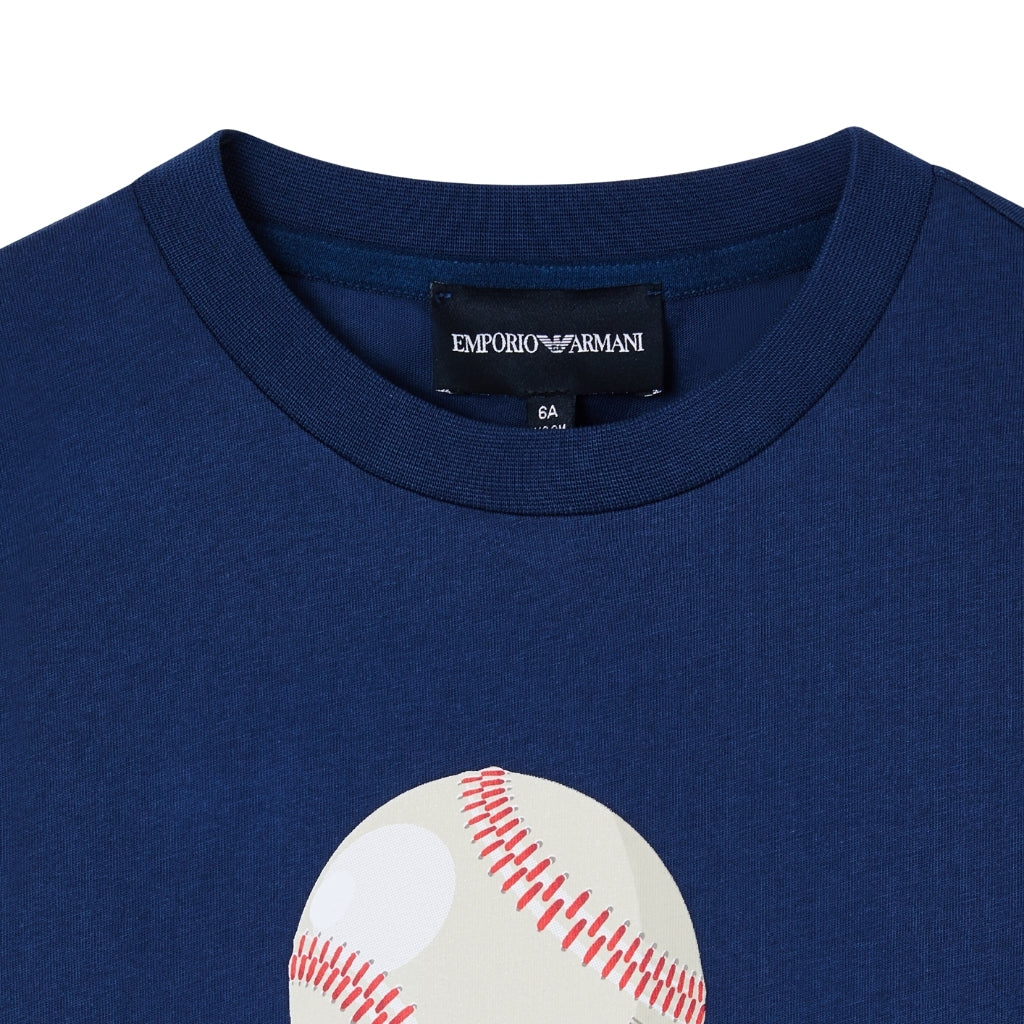 Emporio Armani Junior Graphic Print T-Shirt
