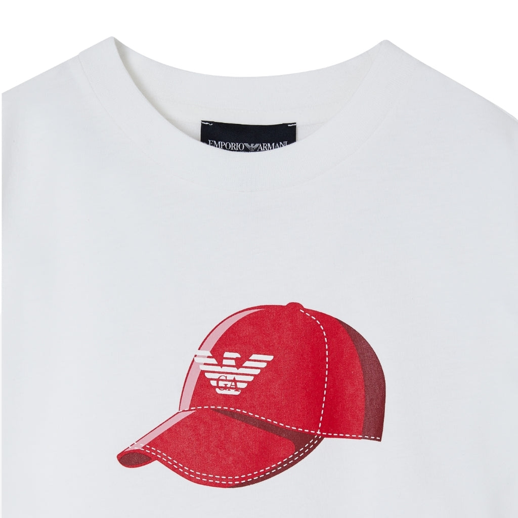 Emporio Armani Junior Graphic Print T-Shirt