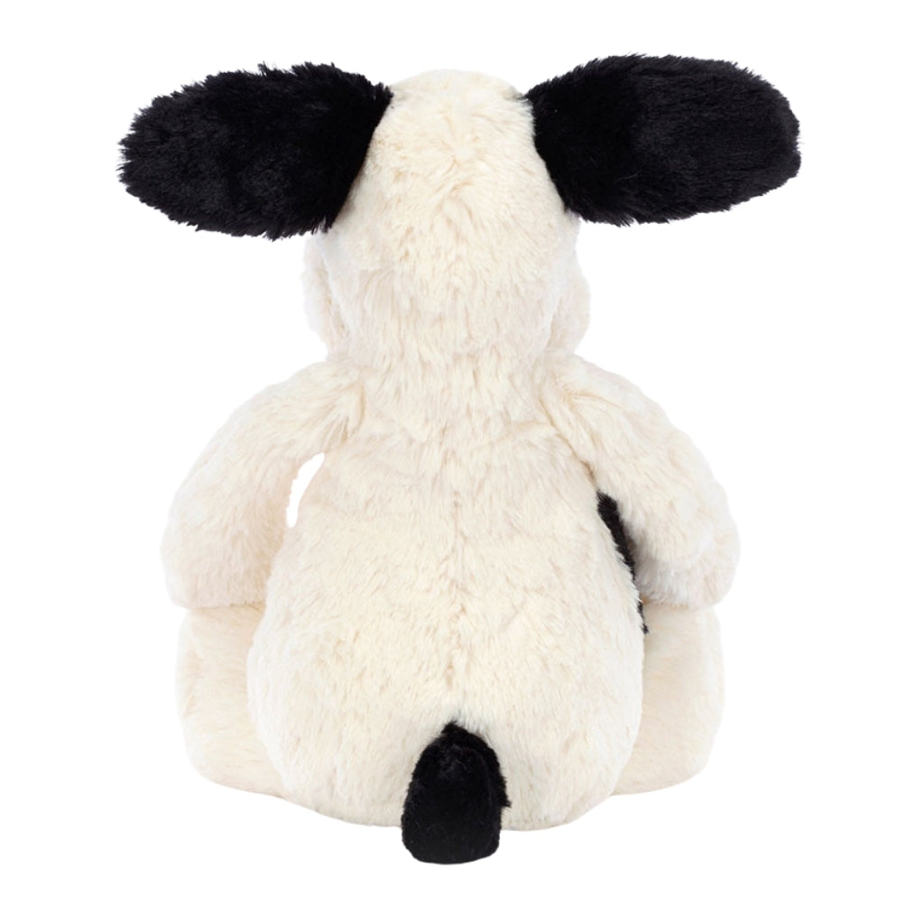 Jellycat Bashful Black & Cream Puppy Original (Medium)