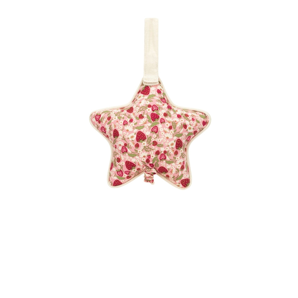 Jellycat Blossom Cream Bunny 'Berry' Musical Pull