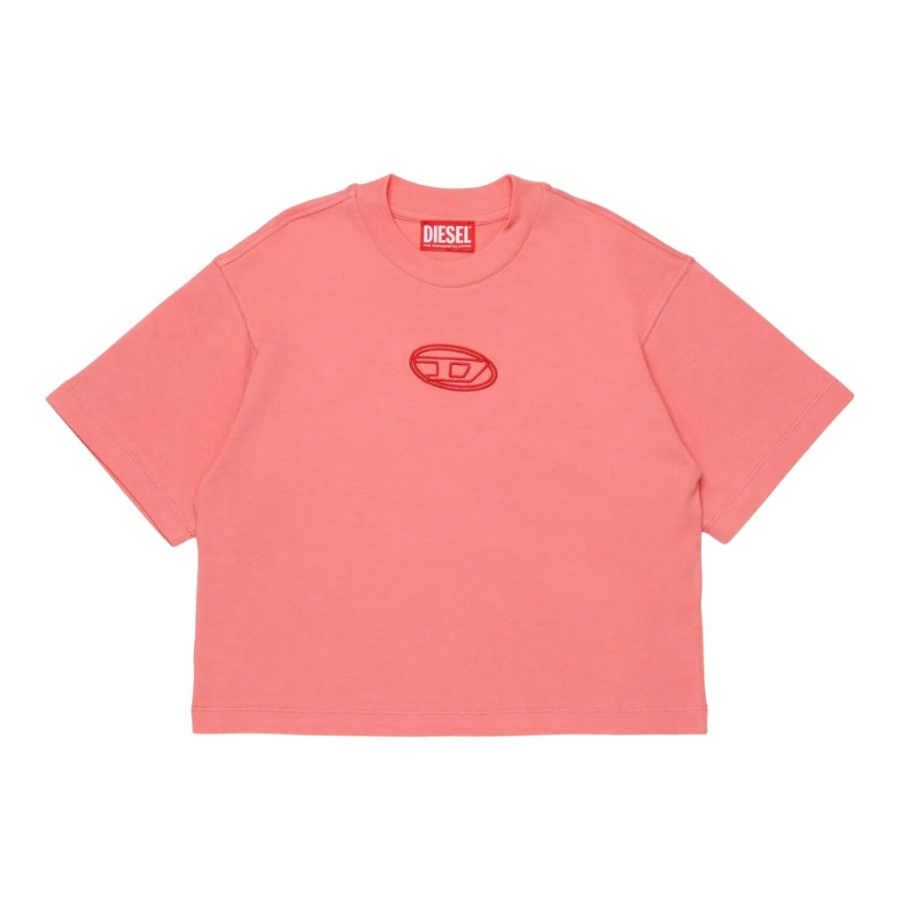 Diesel Kids Cropped T-Shirt