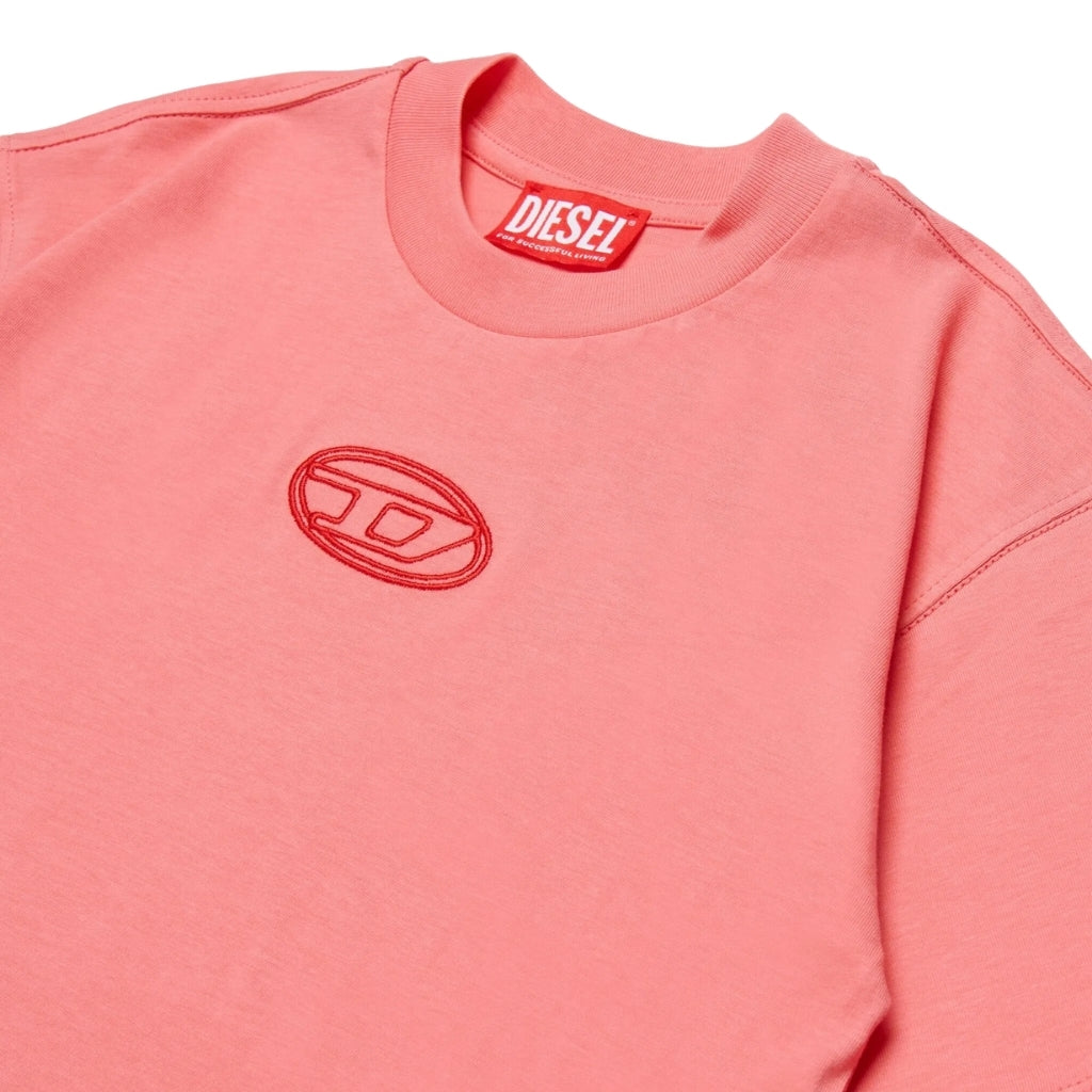 Diesel Kids Cropped T-Shirt