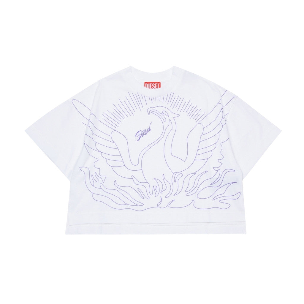 Diesel Kids Graphic T-Shirt