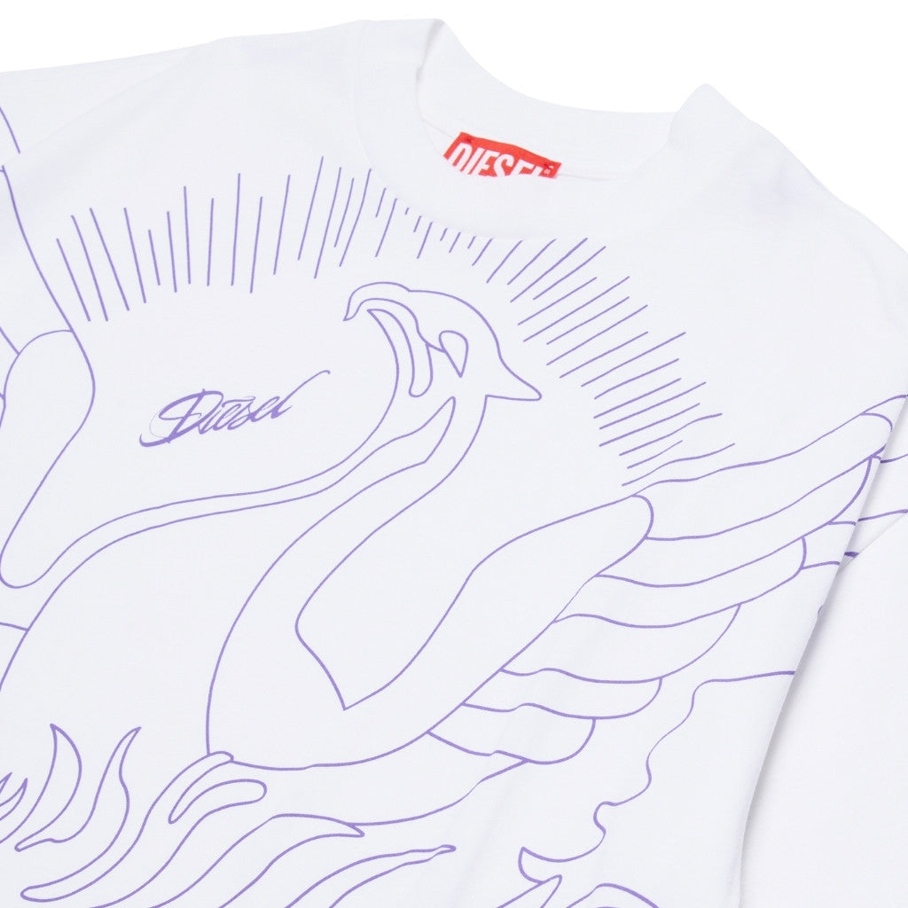 Diesel Kids Graphic T-Shirt
